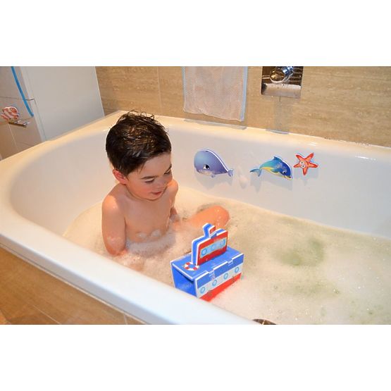 Autocollants de bain monde des licornes