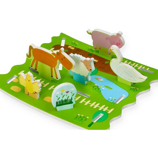 Autocollants de bain - vie à la ferme