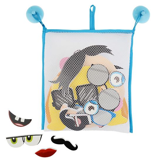 Autocollants de bain - visages amusants