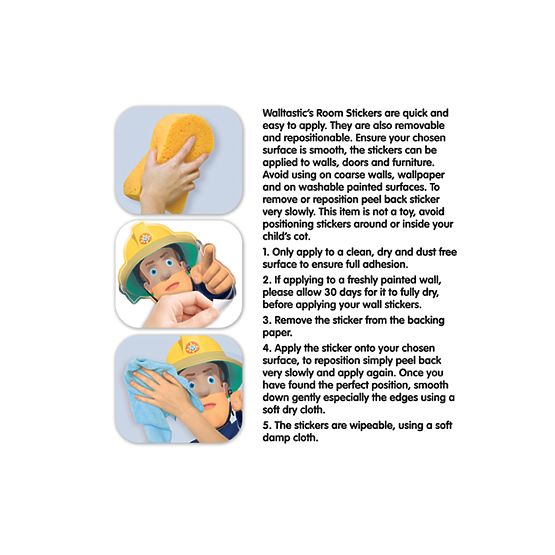 Autocollants Le pompier Sam