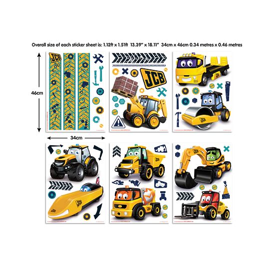 Autocollants Mon le premier JCB