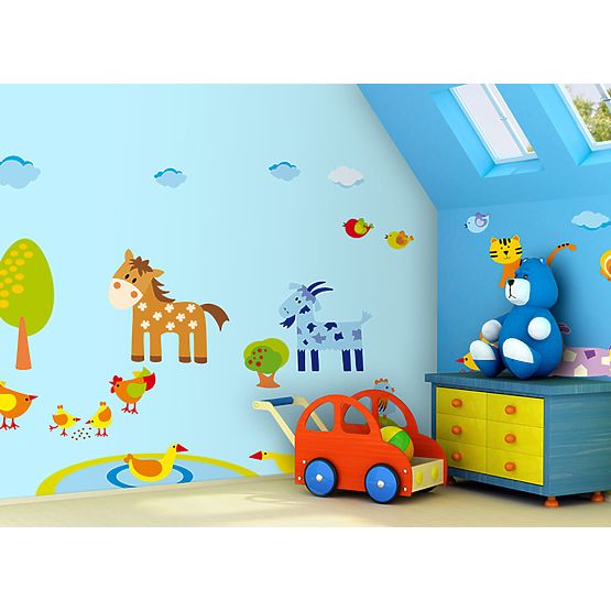 Autocollants pour mur ferme M3 (L)