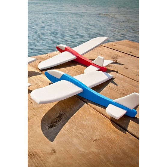Avion lanceur FLY-POP - rouge