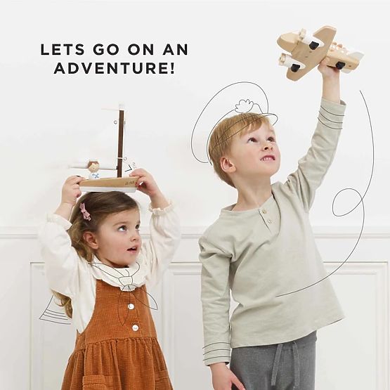 Avion en bois Le Toy Van