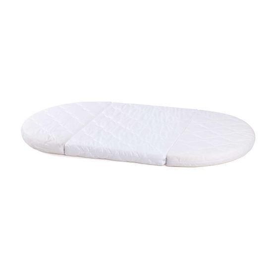 Lit de bébé évolutif ovale Ruby 7-en-1 - blanc