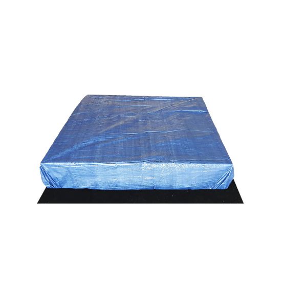 Bac à sable pour enfants avec bancs - 120x120 cm