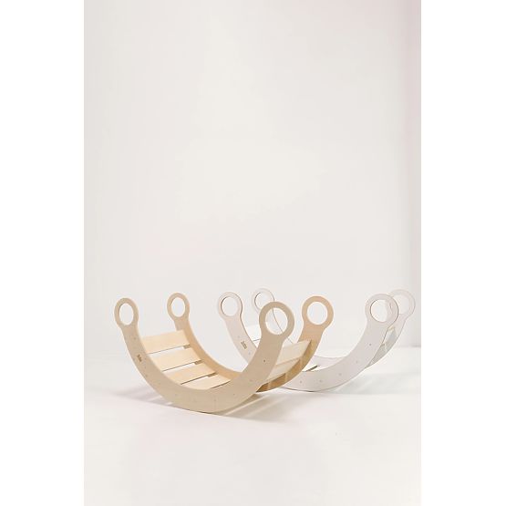 Balançoire en bois Montessori XL - naturel