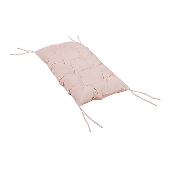 Balançoire Montessori en bois avec coussin beige - 100 cm