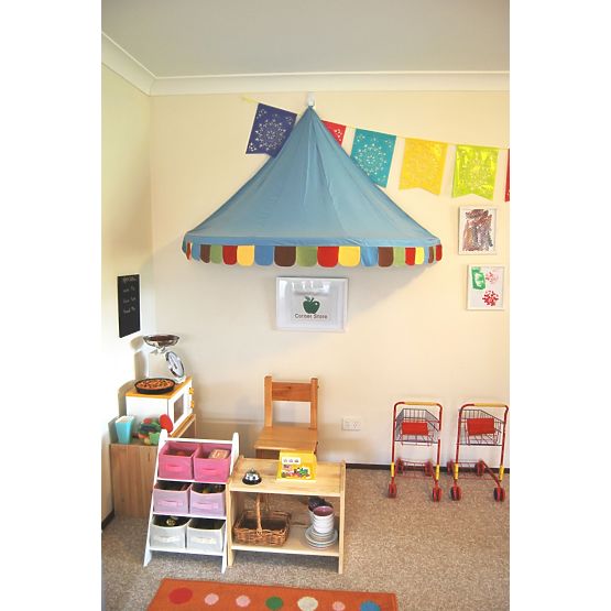 Baldachýn pro děti - barevný