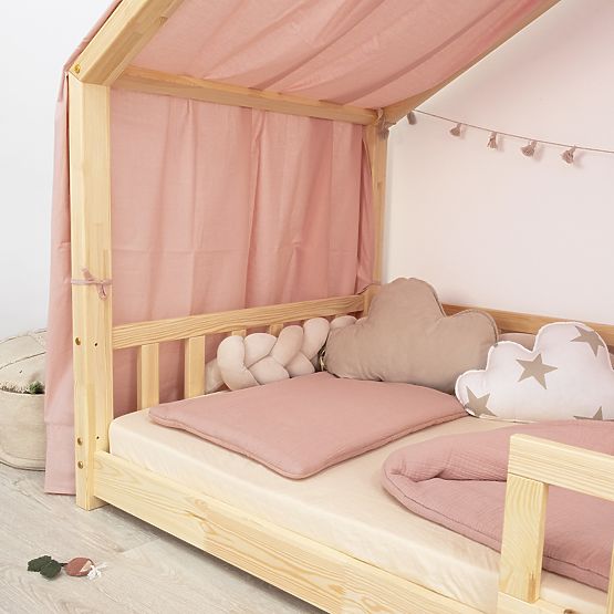 Baldaquin pour lit cabane Leola Hip - vieux rose