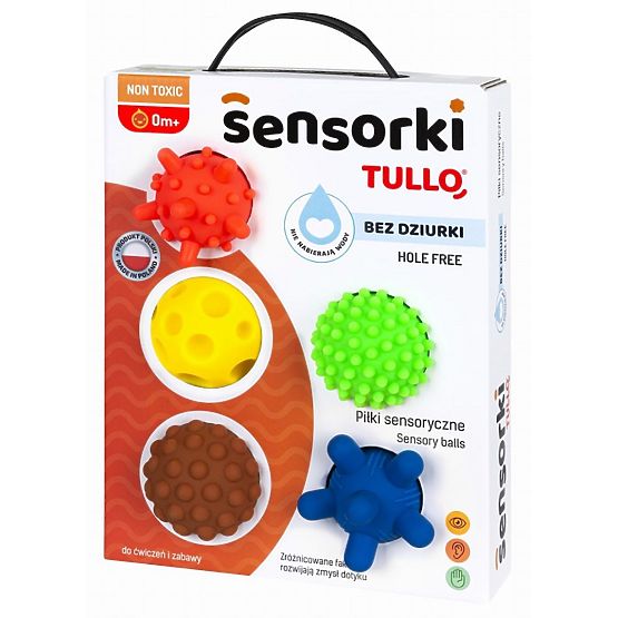 Ballons sensoriels - 5 ballons sans trous