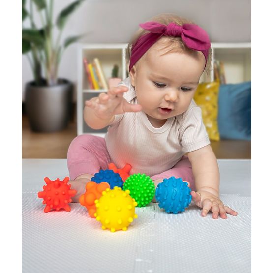 Ballons sensoriels Tullo - 8 ballons sans trous
