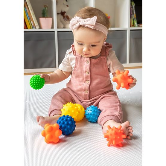 Ballons sensoriels Tullo - 8 ballons sans trous