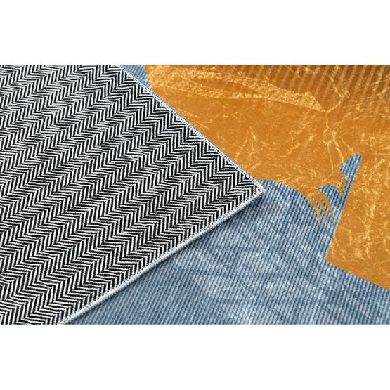 BAMBINO 41730 tapis de lavage Auto, course pour enfants antidérapant - gris / bleu