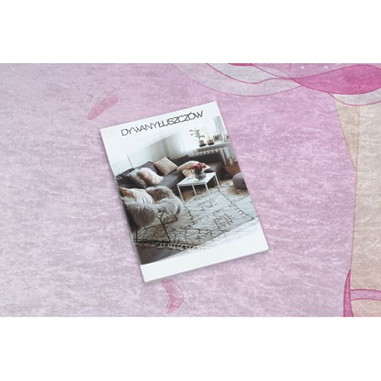 BAMBINO 42830 tapis de bain Ballerine pour enfants antidérapant - rose