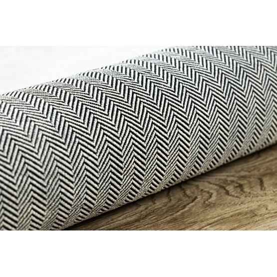 BAMBINO 48130 tapis rond lavable Étoiles pour enfants antidérapant - beige / gris