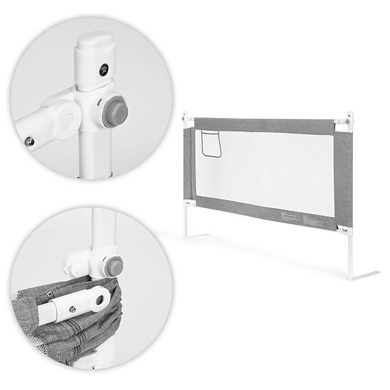 Barrière de protection pour lit 150 cm protection pour enfants ECOTOYS