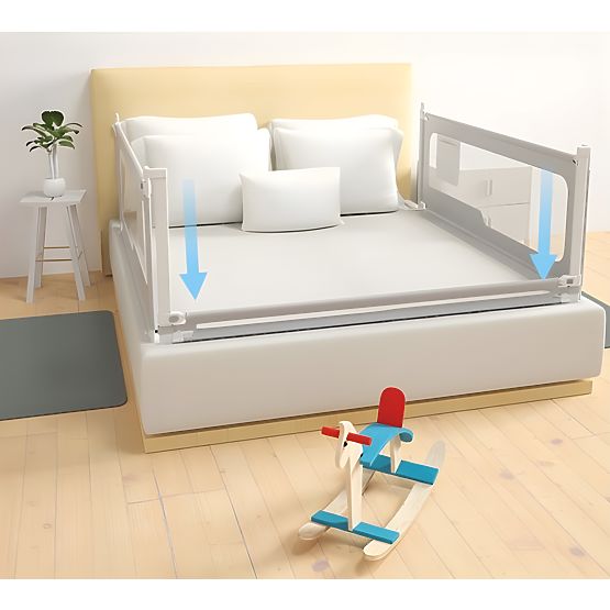 Barrière de protection pour lit 150 cm protection pour enfants ECOTOYS