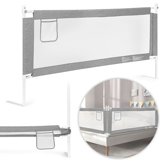 Barrière de protection pour lit 200 cm protection pour enfants ECOTOYS