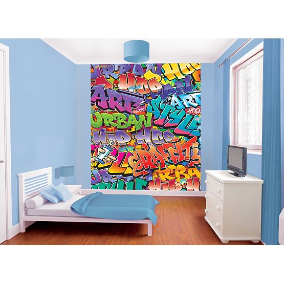Bébé 8 pièce fototapeta - Graffiti