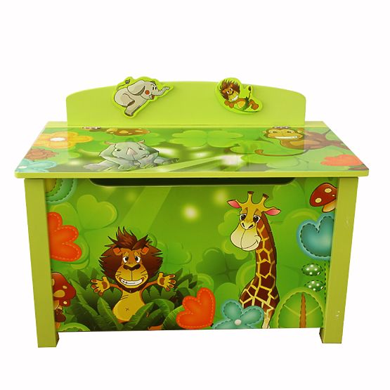 Bébé coffre au trésor pour jouets Jungle