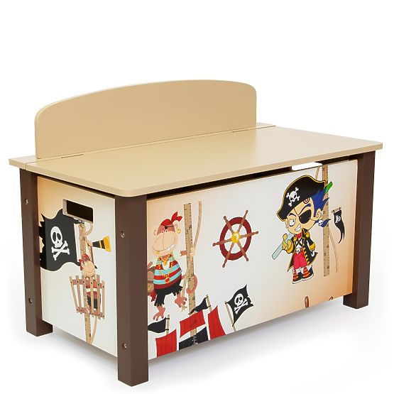 Bébé coffre au trésor pour jouets Pirate