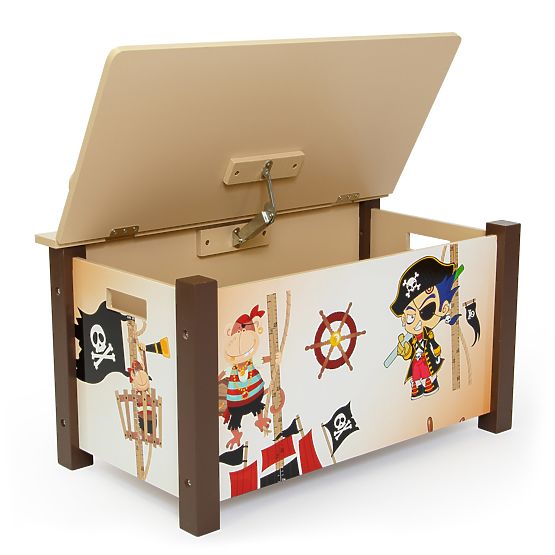 Bébé coffre au trésor pour jouets Pirate