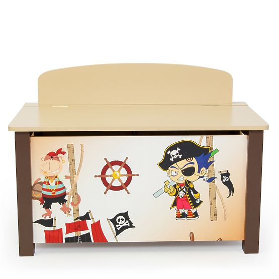 Bébé coffre au trésor pour jouets Pirate