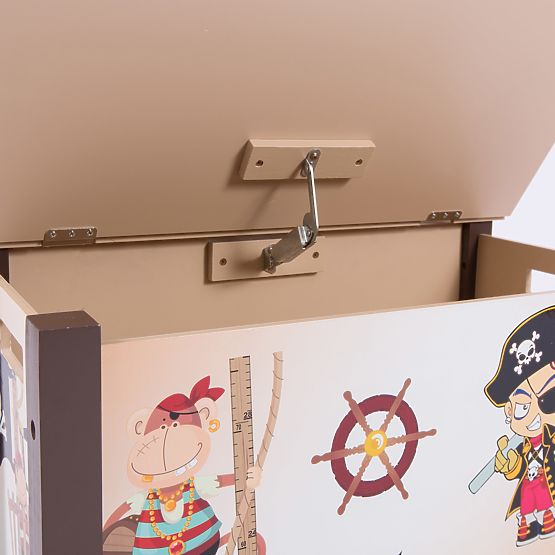 Bébé coffre au trésor pour jouets Pirate