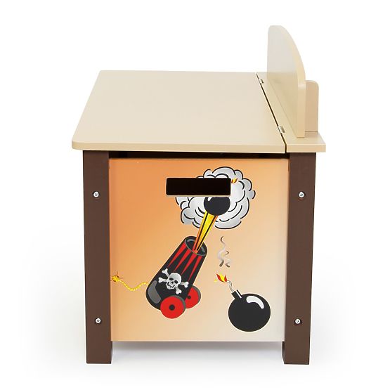 Bébé coffre au trésor pour jouets Pirate
