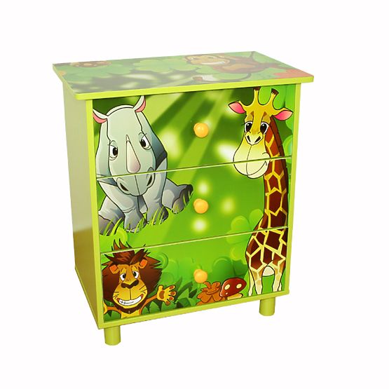 Bébé commode Jungle