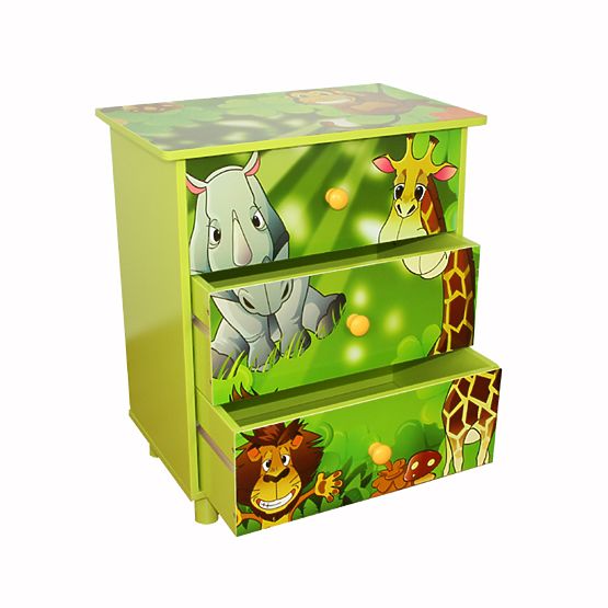 Bébé commode Jungle