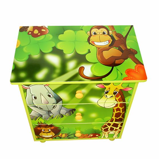 Bébé commode Jungle