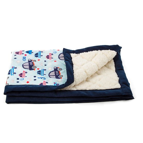Bébé couverture avec voitures de slot