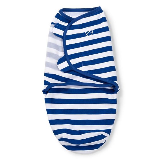 Bébé couverture SwaddleMe S - Bleu bande de