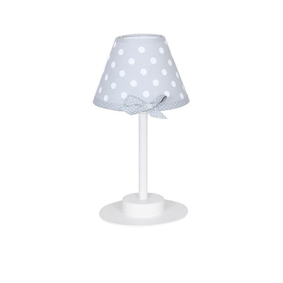 Bébé de table lampe grise arcs