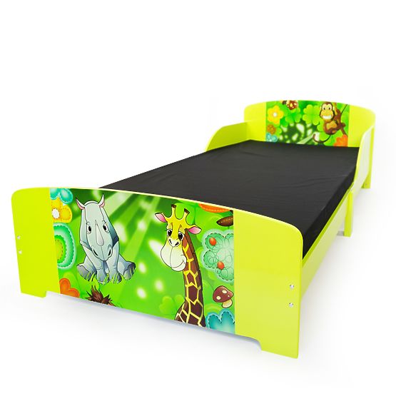 Bébé en bois lit Jungle