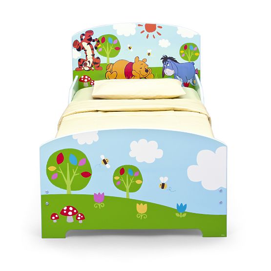 Bébé en bois lit Ours en peluche Winnie l’ourson