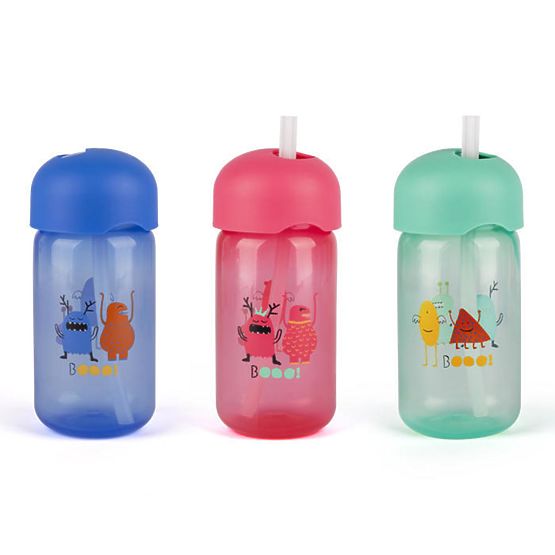 Bébé fiole avec paille booo 340 ml
