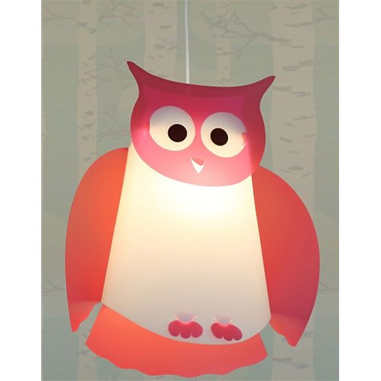 Bébé lampe jeune hibou - divers colorations