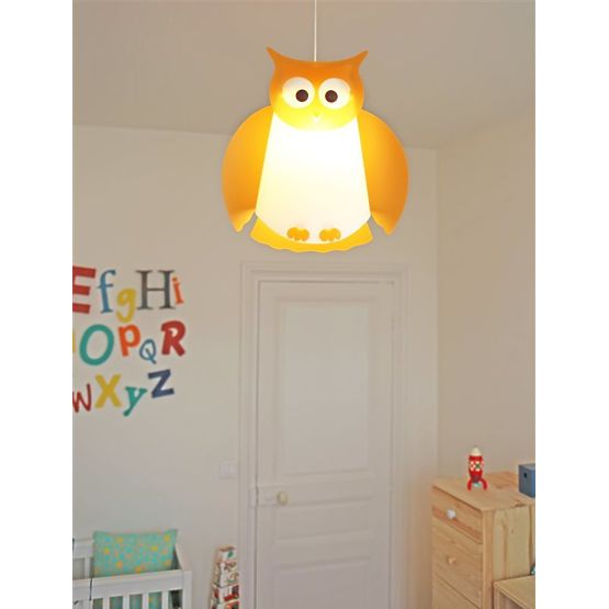 Bébé lampe jeune hibou - divers colorations