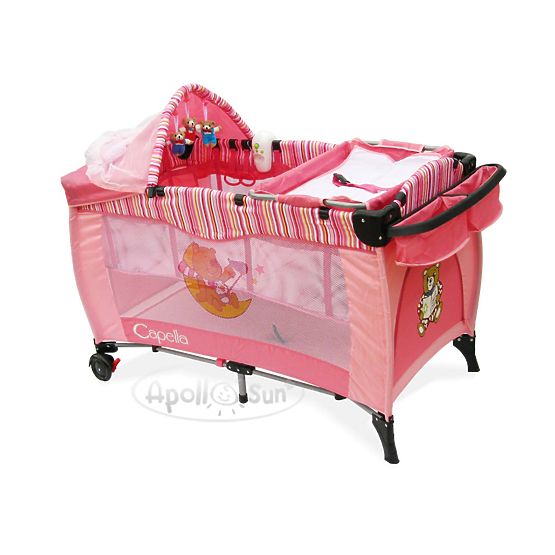 Bébé lit bébé Exclusive - rose