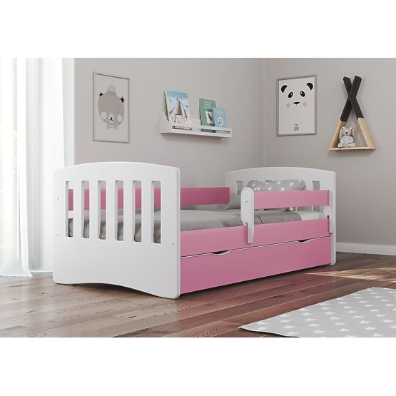 Lit pour enfant Classic - rose