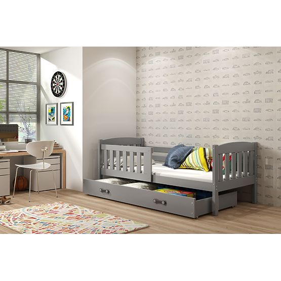 Bébé lit Exclusive gris - gris en détail