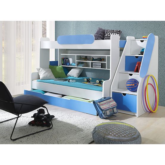 Bébé loft lit Segan bleu