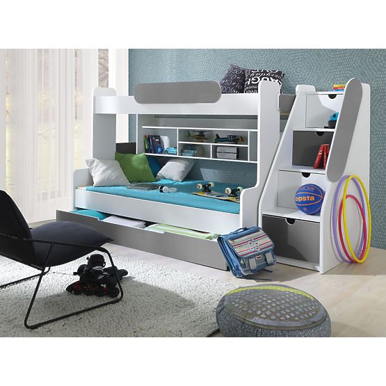 Bébé loft lit Segan gris