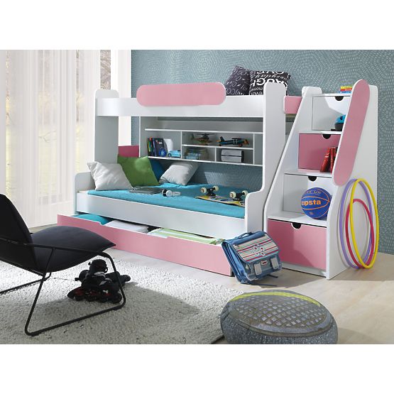 Bébé loft lit Segan rose