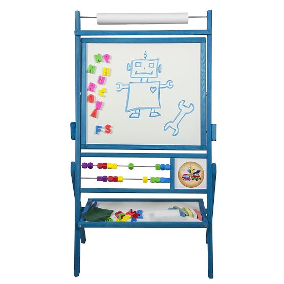 Tableau magnétique pour enfants bleu