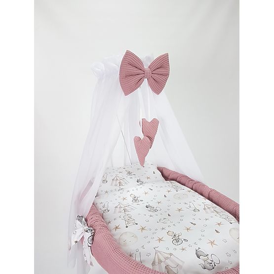 Berceau en osier avec équipement pour bébé - Cirque