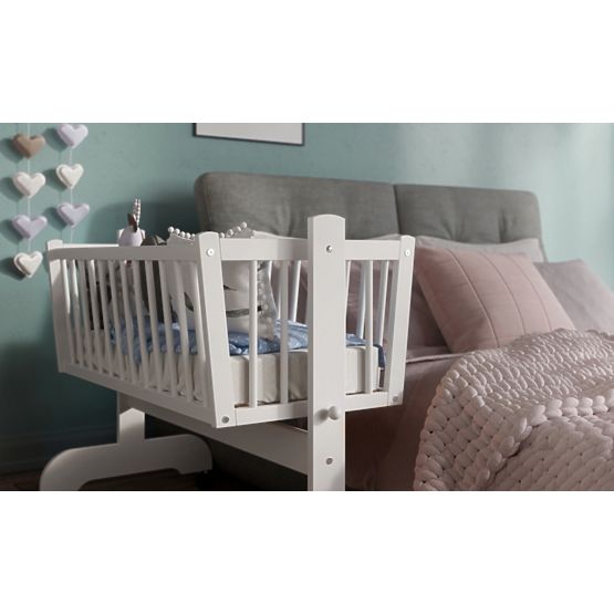 Berceau Karol 90 x 40 cm - blanc